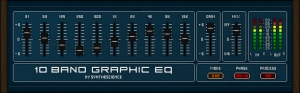A 10 band equalizer